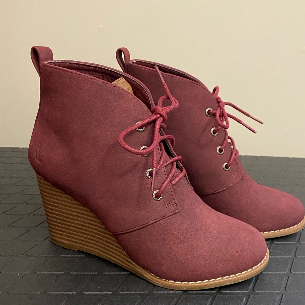 Wedge Booties!